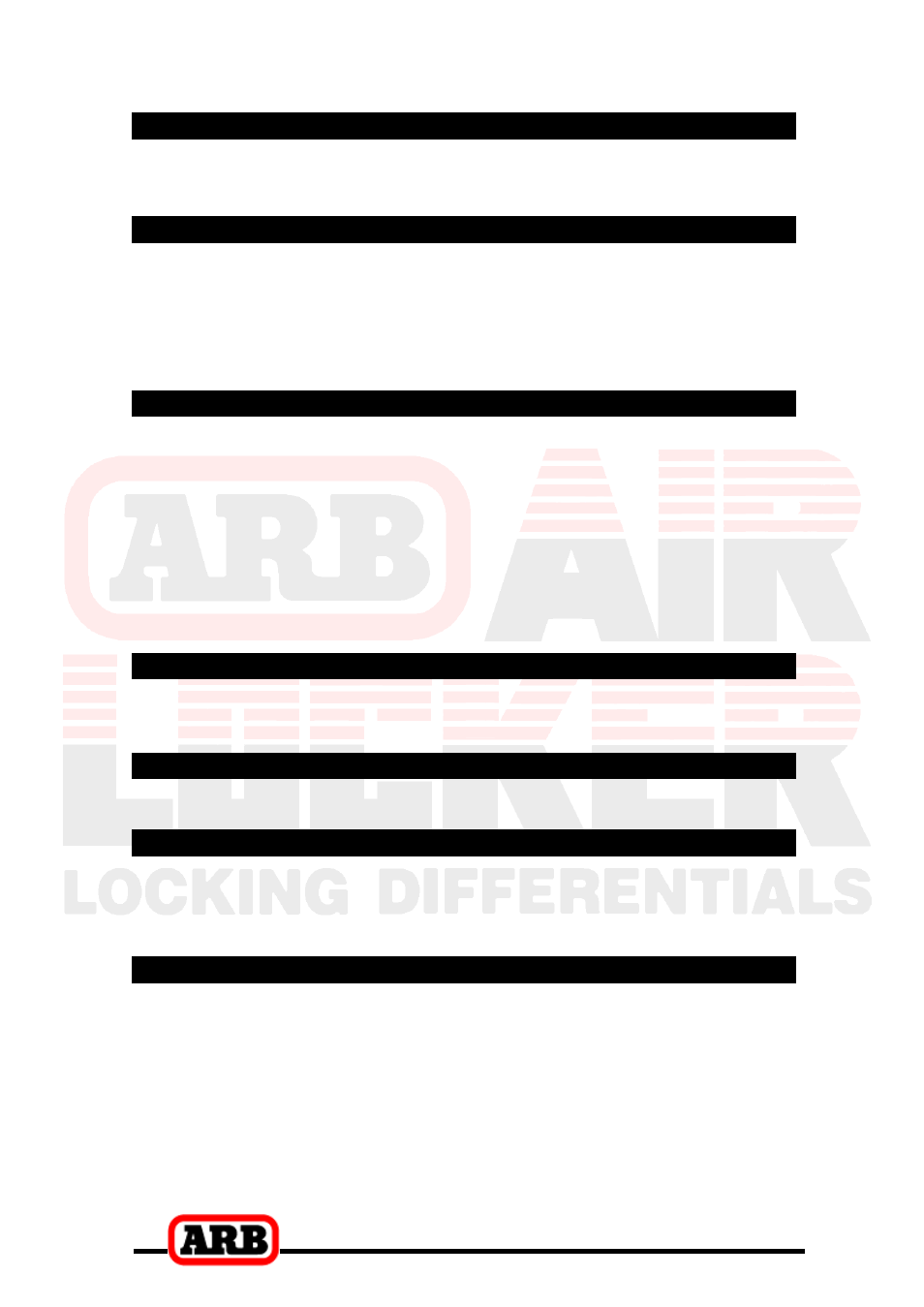 ARB RD197 User Manual | Page 3 / 42