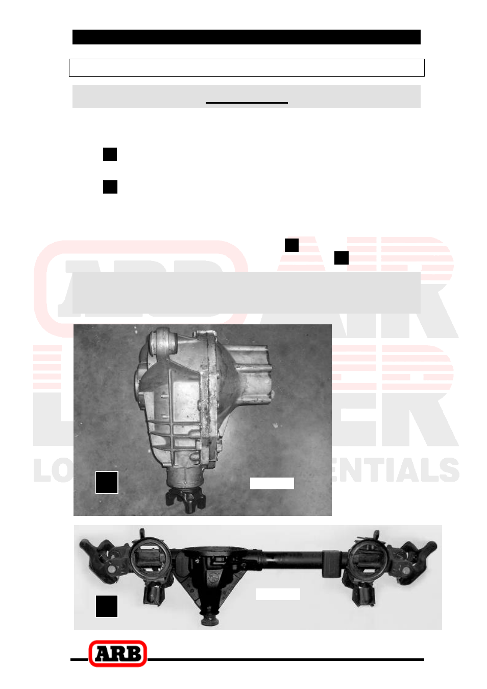 3 assembly type identification, 1 introduction, Assembly type identification | Important | ARB RD197 User Manual | Page 7 / 42