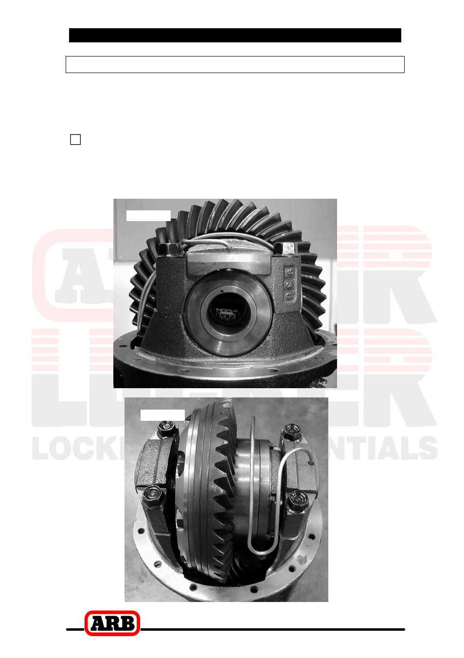 4 installing the air locker, Profiling the seal housing tube | ARB RD94 User Manual | Page 21 / 40