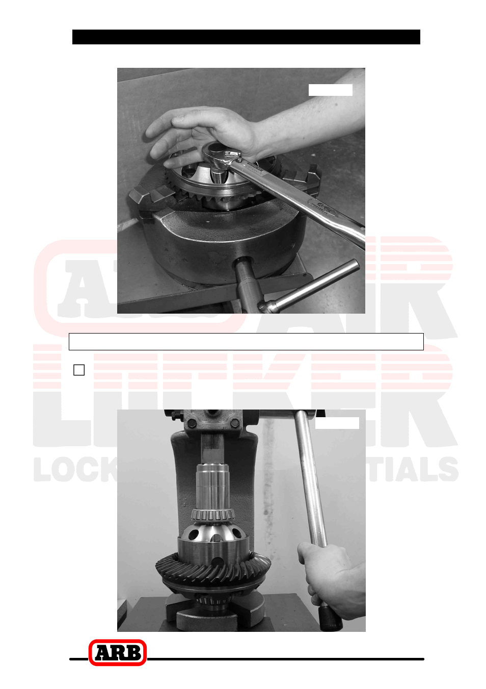 3 installing the air locker, Installing the carrier bearings | ARB RD128 User Manual | Page 12 / 40