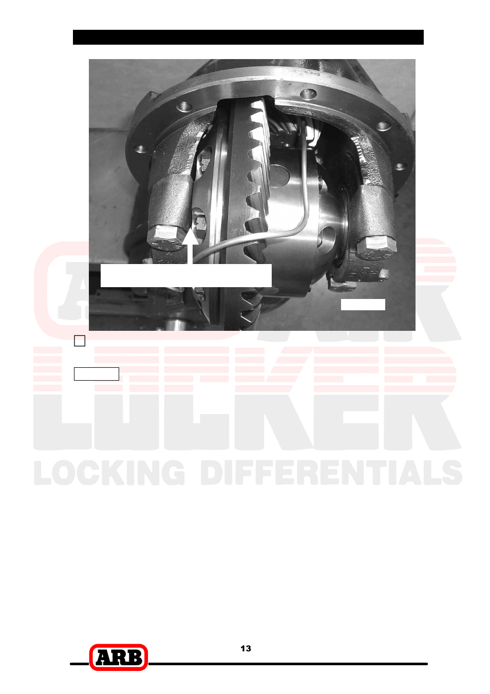 3 installing the air locker, Clearance required | ARB RD138 User Manual | Page 15 / 40