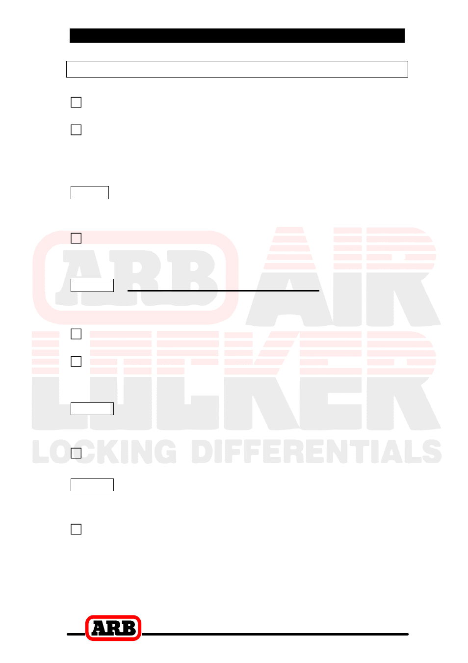 4 installing the air locker, Mounting the ring gear | ARB RD32 User Manual | Page 15 / 44