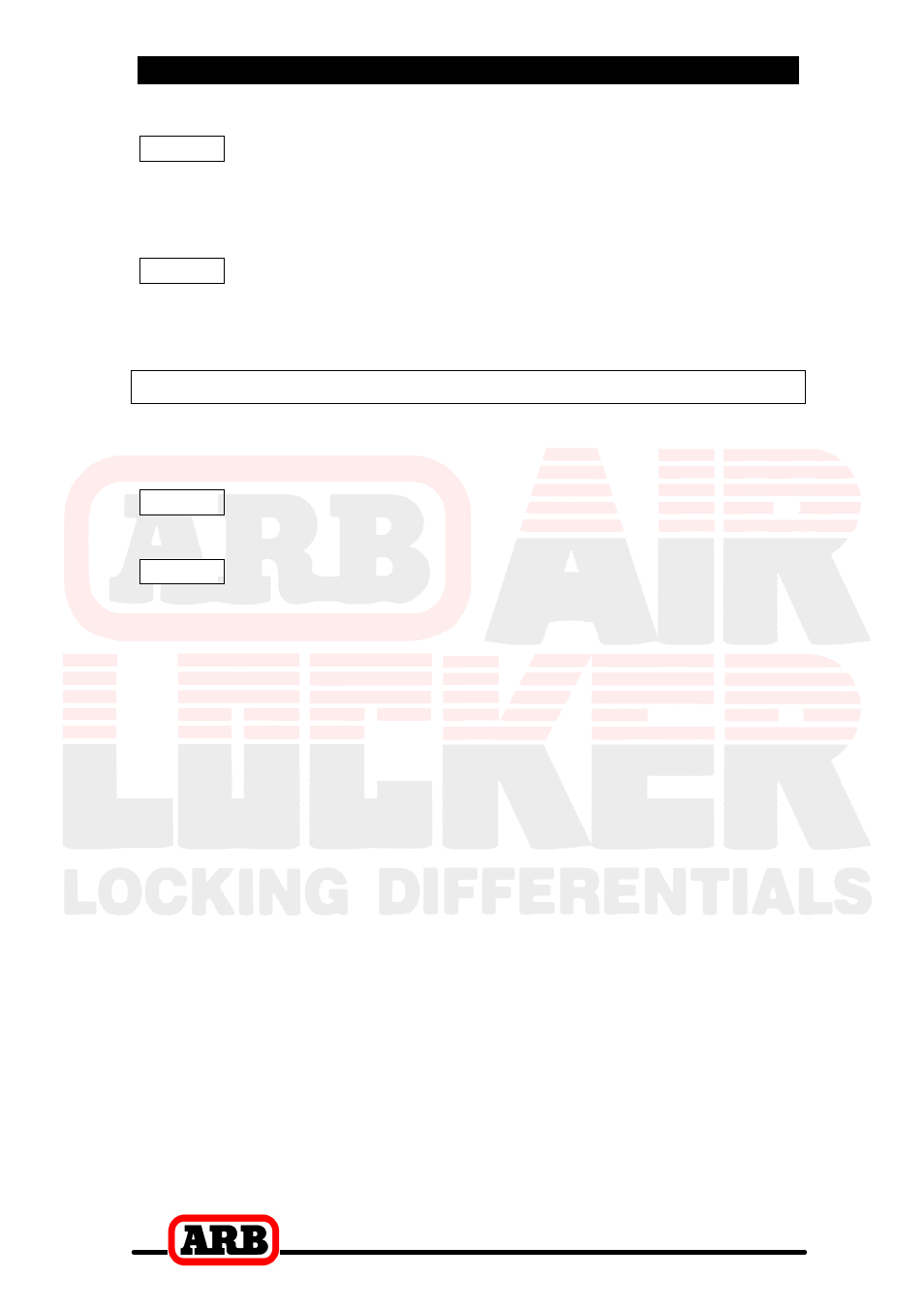 4 installing the air locker, Reinstalling the axles | ARB RD106 User Manual | Page 32 / 48