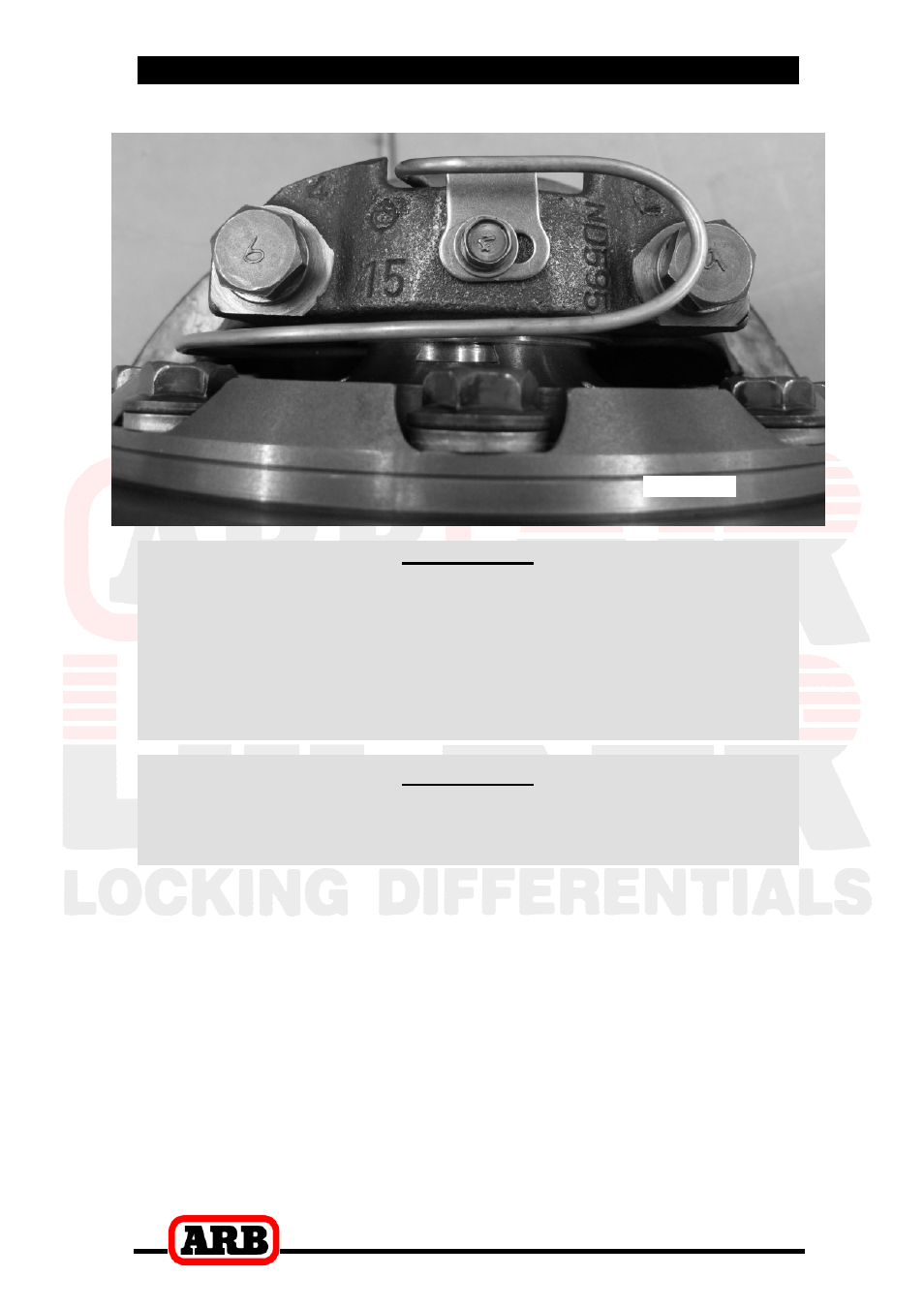 3 installing the air locker | ARB RD136 User Manual | Page 23 / 42