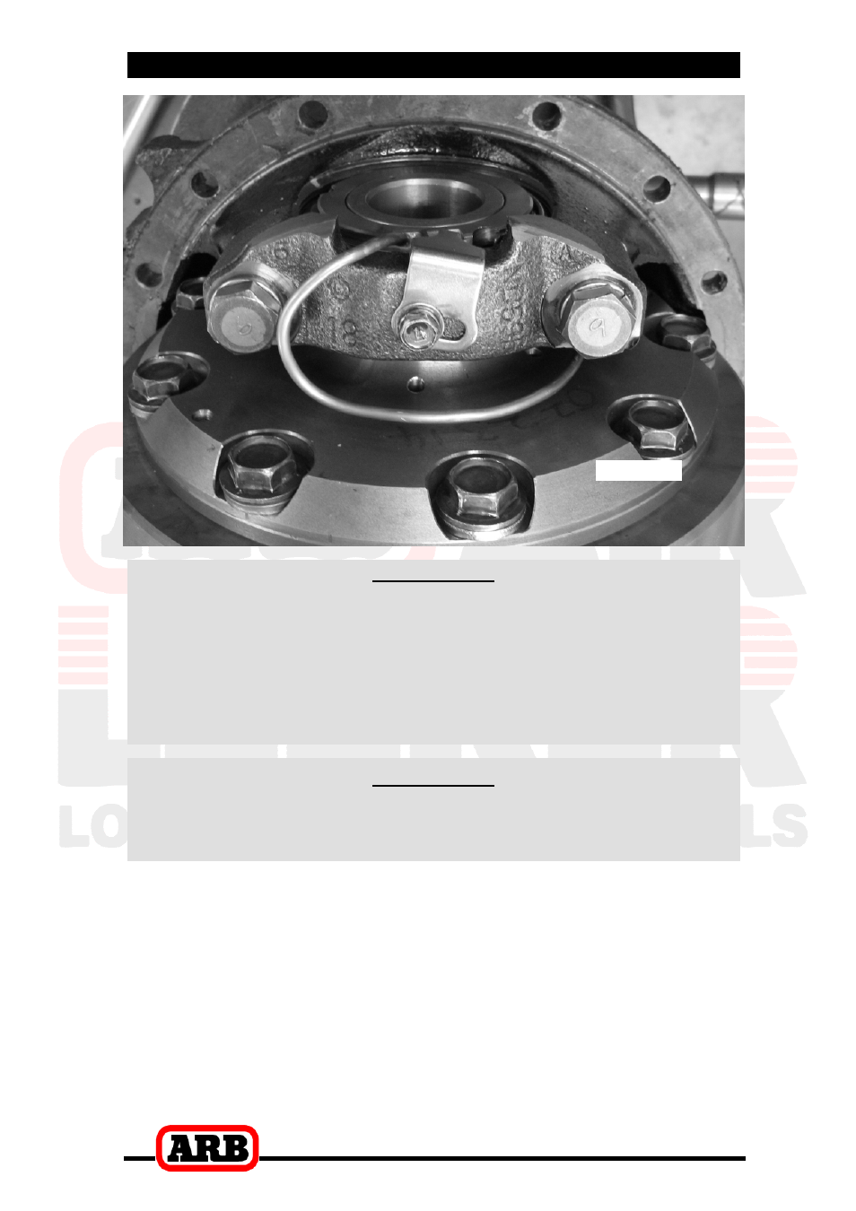 3 installing the air locker | ARB RD136 User Manual | Page 25 / 42