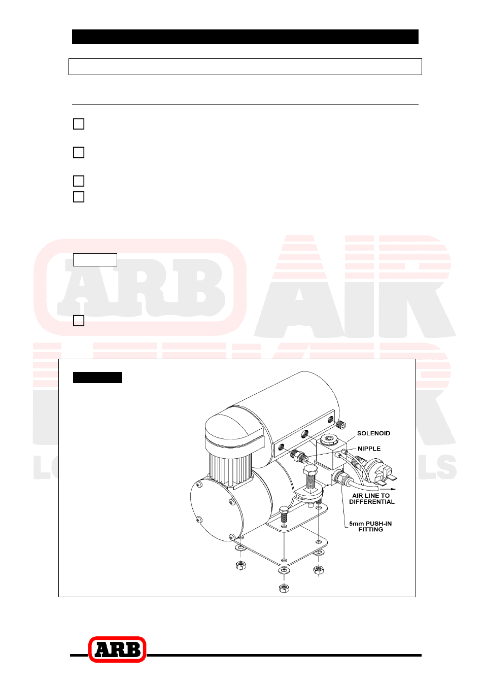 Air compressor | ARB RD136 User Manual | Page 28 / 42