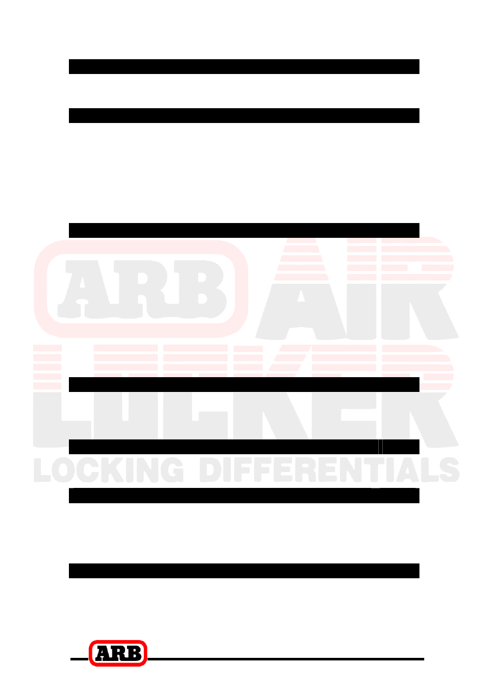 ARB RD136 User Manual | Page 3 / 42
