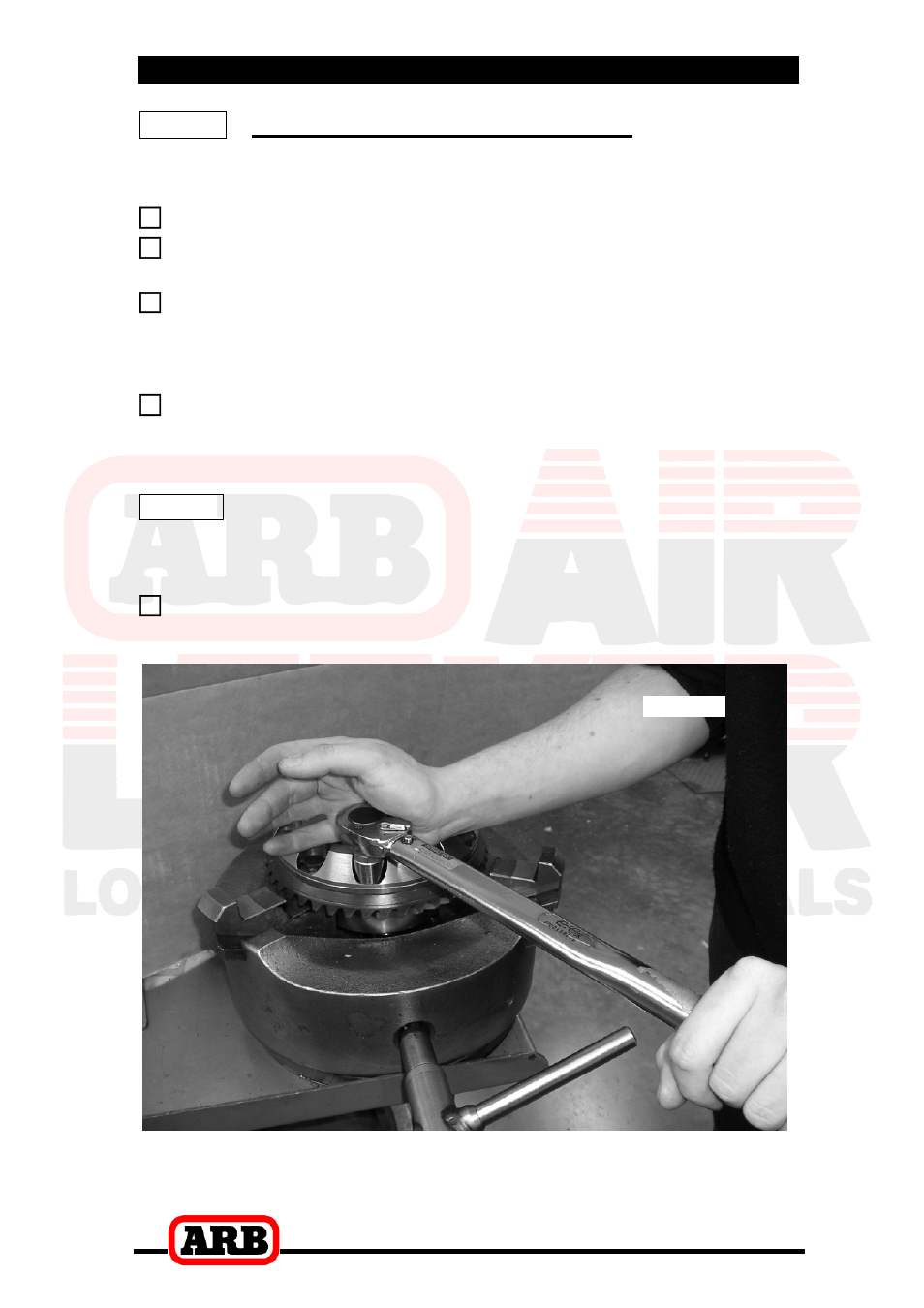 3 installing the air locker | ARB RD135 User Manual | Page 12 / 38