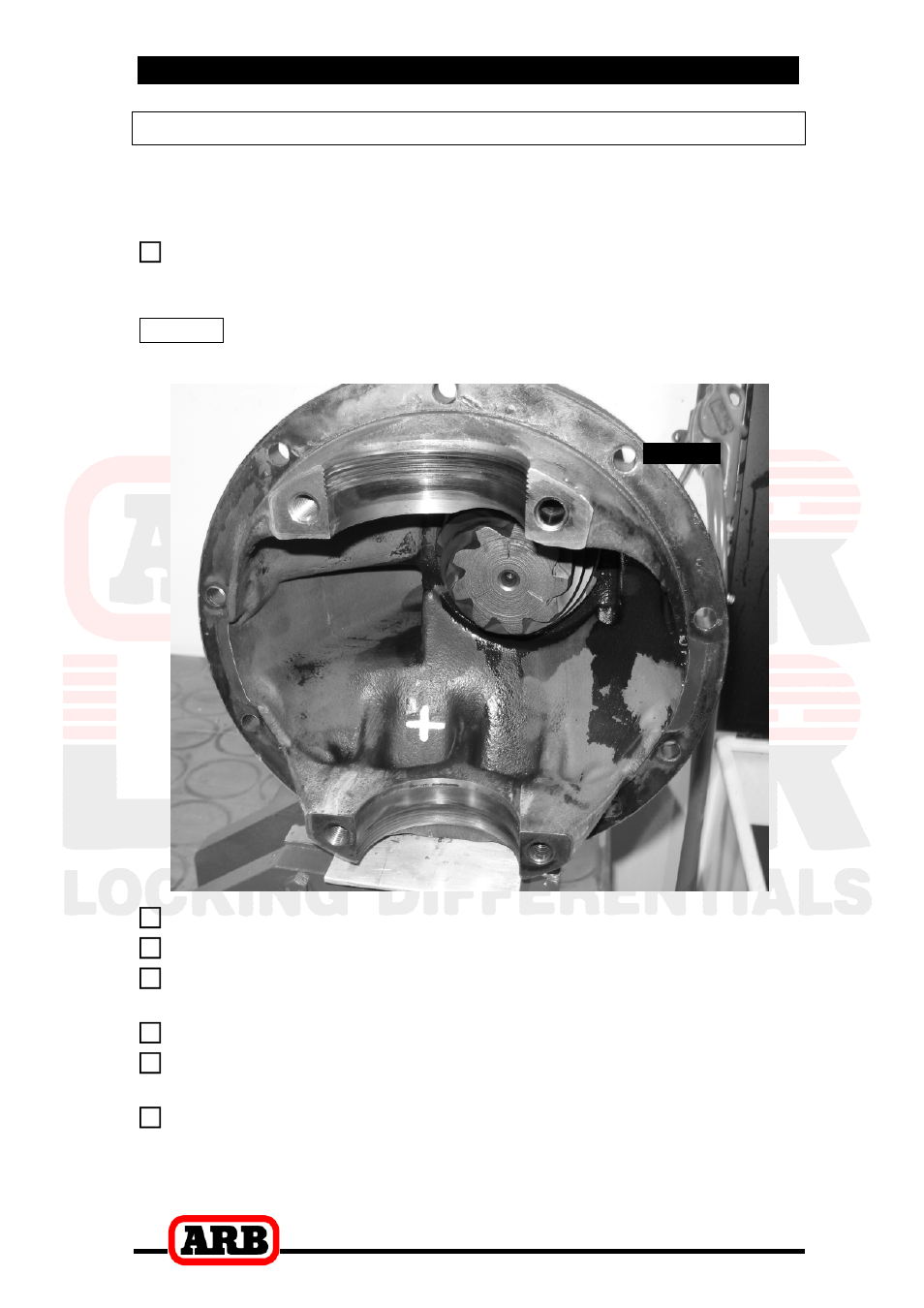 3 installing the air locker, Drilling and tapping the bulkhead port | ARB RD135 User Manual | Page 14 / 38