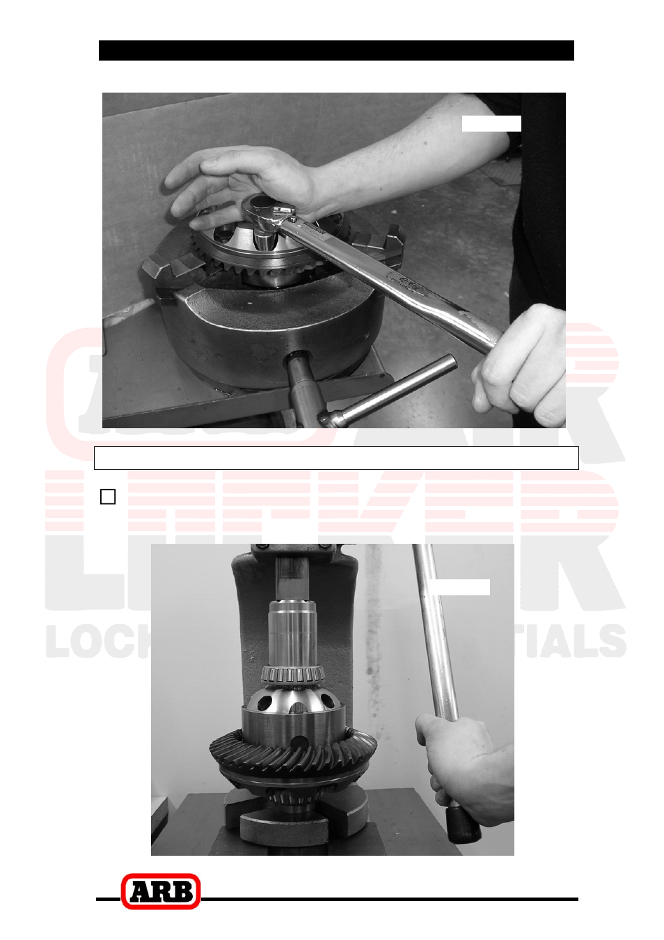 3 installing the air locker, Installing the carrier bearings | ARB RD149 User Manual | Page 12 / 36