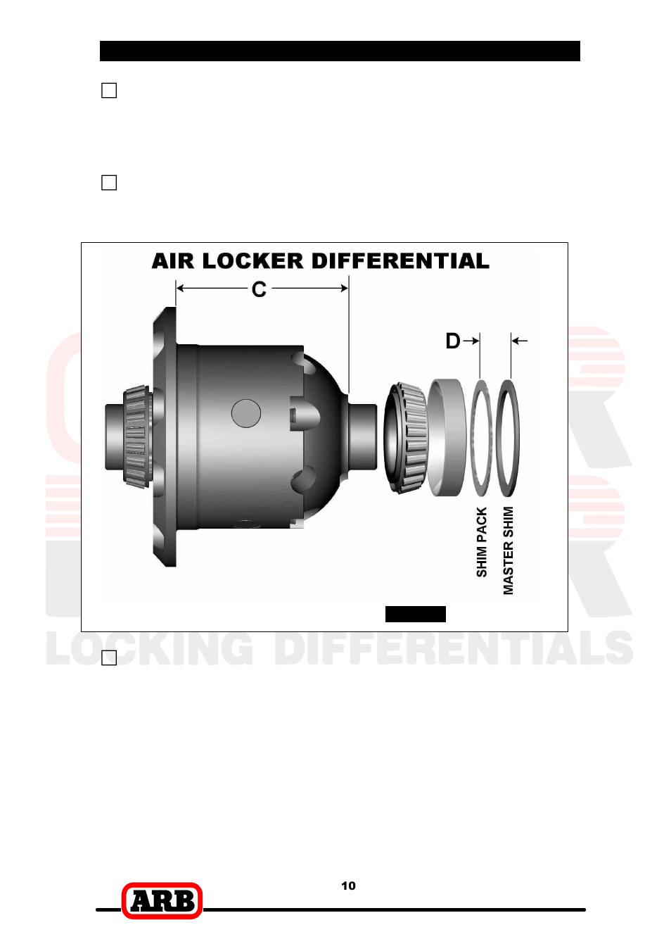 3 bench measurement | ARB RD137 User Manual | Page 12 / 38