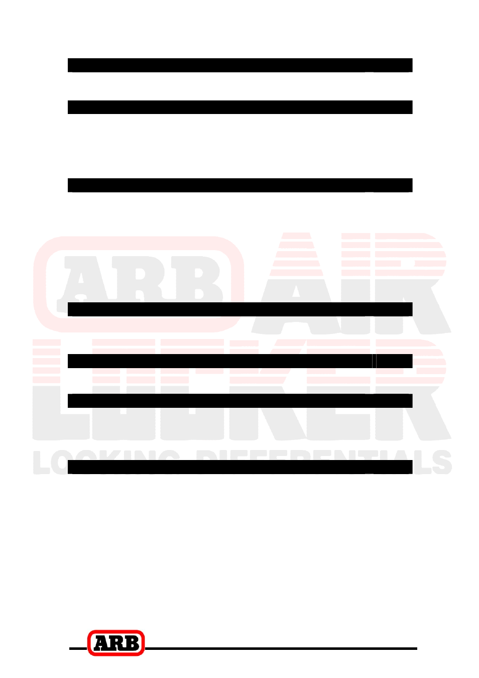 ARB RD145 User Manual | Page 3 / 34