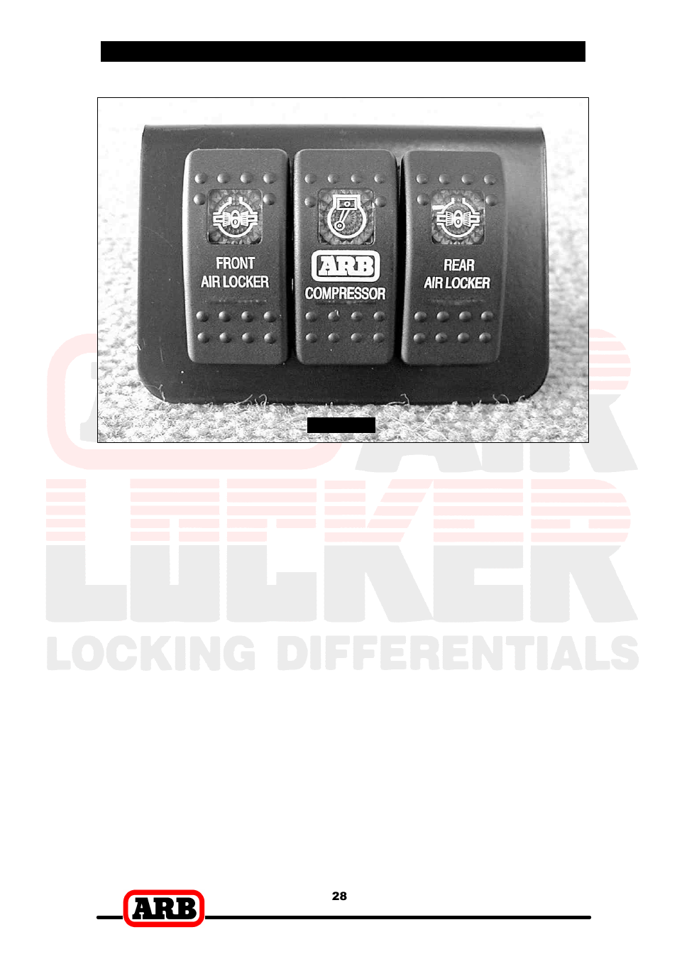 5 mounting & connecting the electrical system | ARB RD87 User Manual | Page 30 / 38