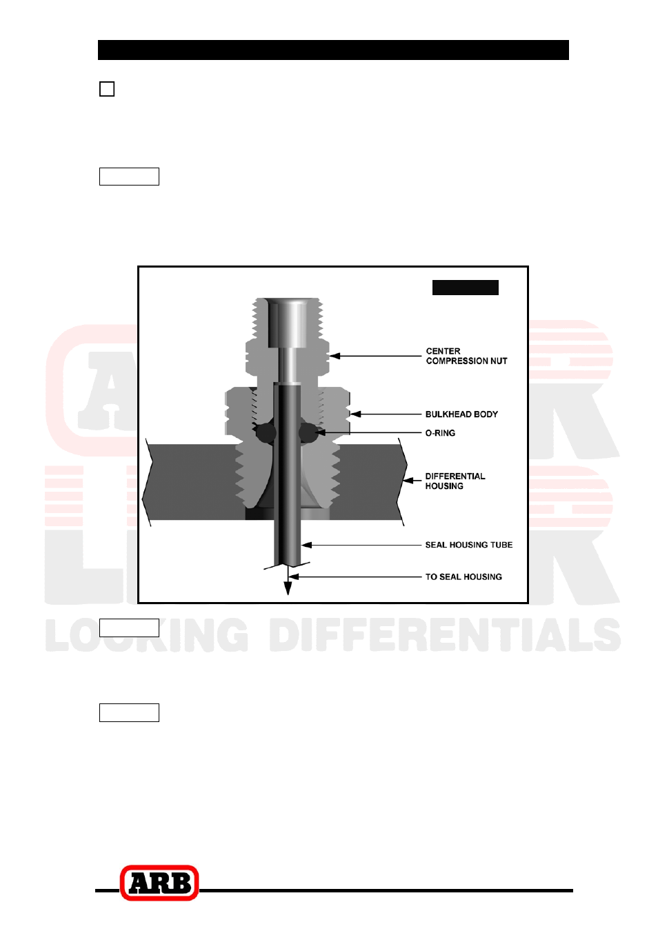 3 installing the air locker | ARB RD74 User Manual | Page 19 / 36