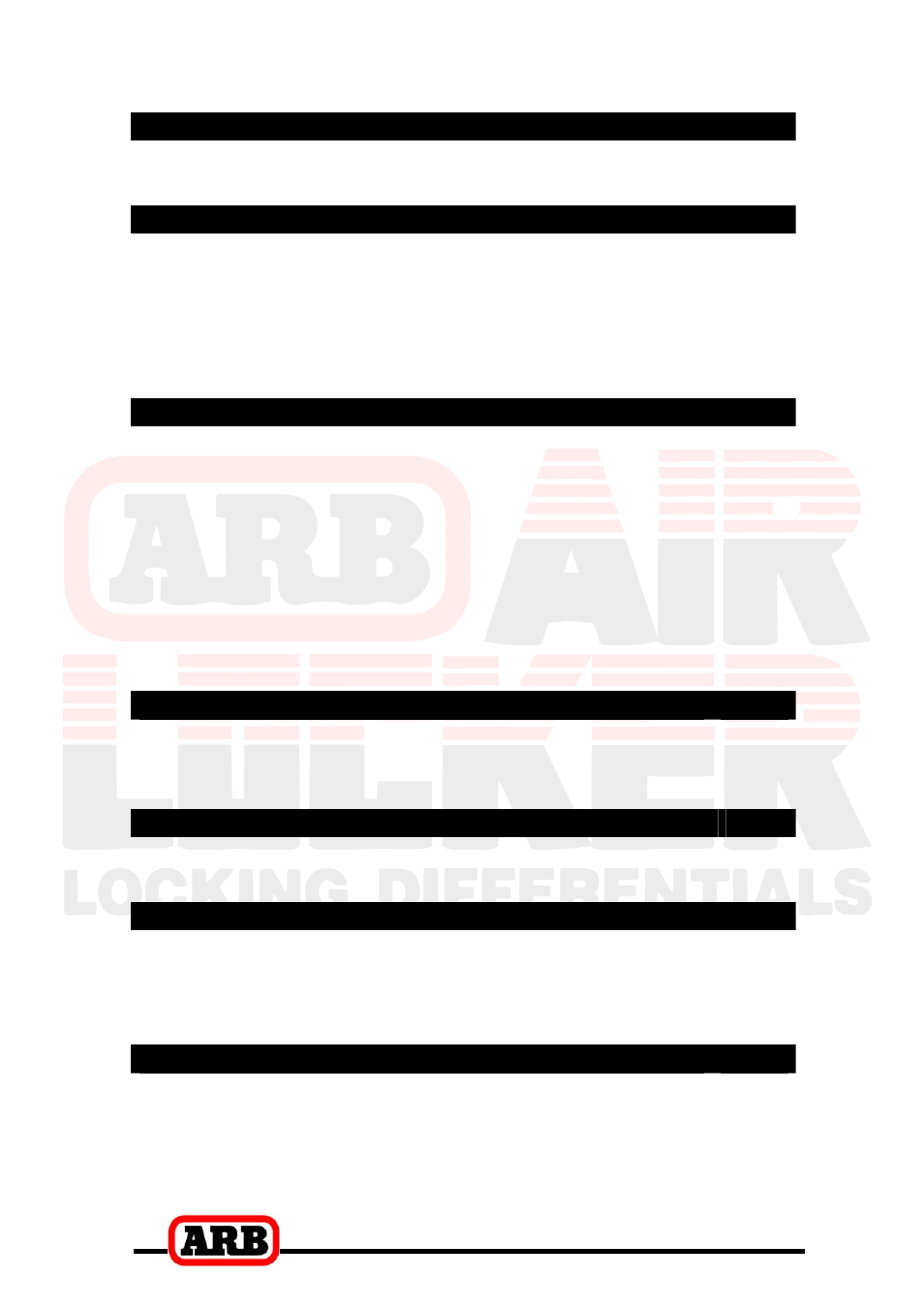 ARB RD74 User Manual | Page 3 / 36