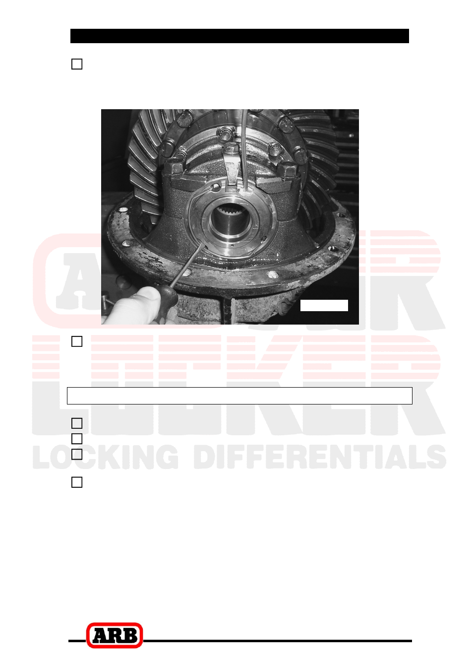 3 installing the air locker, Setting up the bulkhead fitting | ARB RD79 User Manual | Page 17 / 36