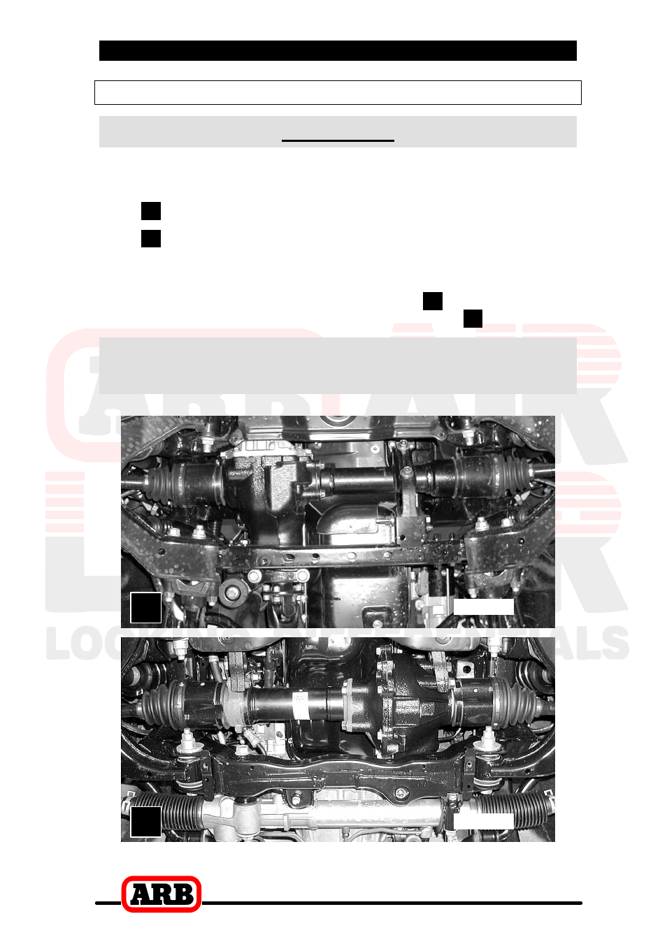 1 introduction, Assembly type identification, Important | ARB RD90 User Manual | Page 7 / 46
