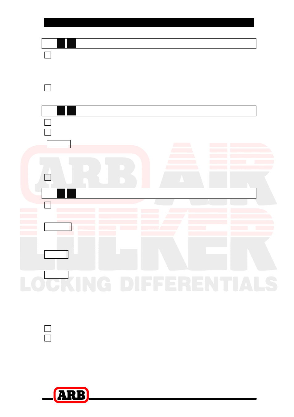 2 removing the existing differential, Vehicle support, Differential fluid drain | Removing the differential assembly | ARB RD90 User Manual | Page 8 / 46