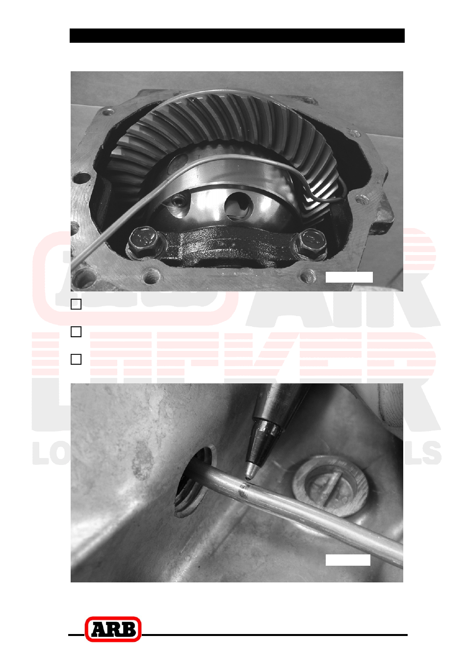 4 installing the air locker | ARB RD131 User Manual | Page 20 / 38