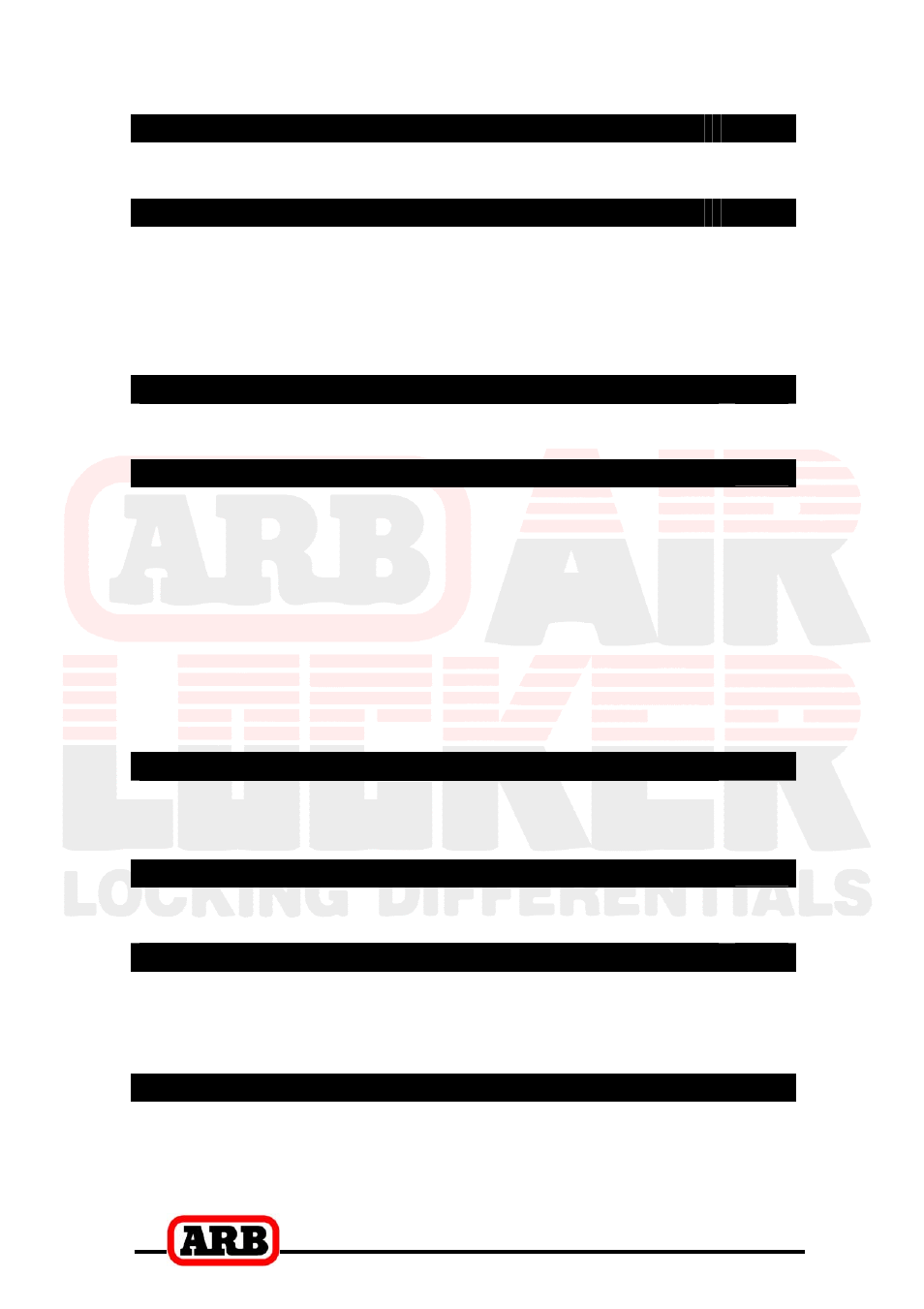 ARB RD131 User Manual | Page 3 / 38