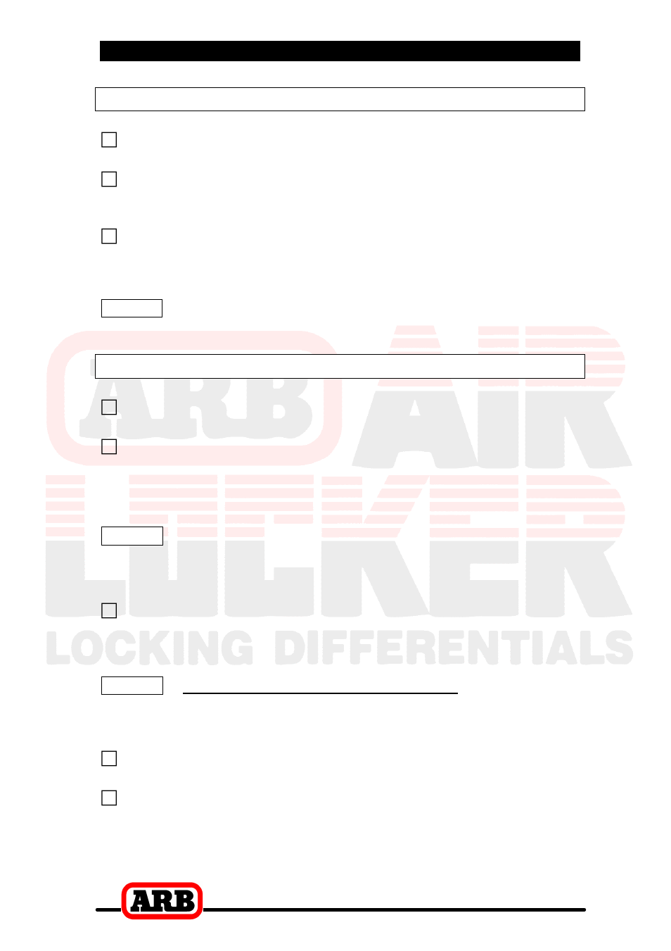 4 installing the air locker, Installing the carrier bearings, Mounting the ring gear | ARB RD129 User Manual | Page 14 / 38