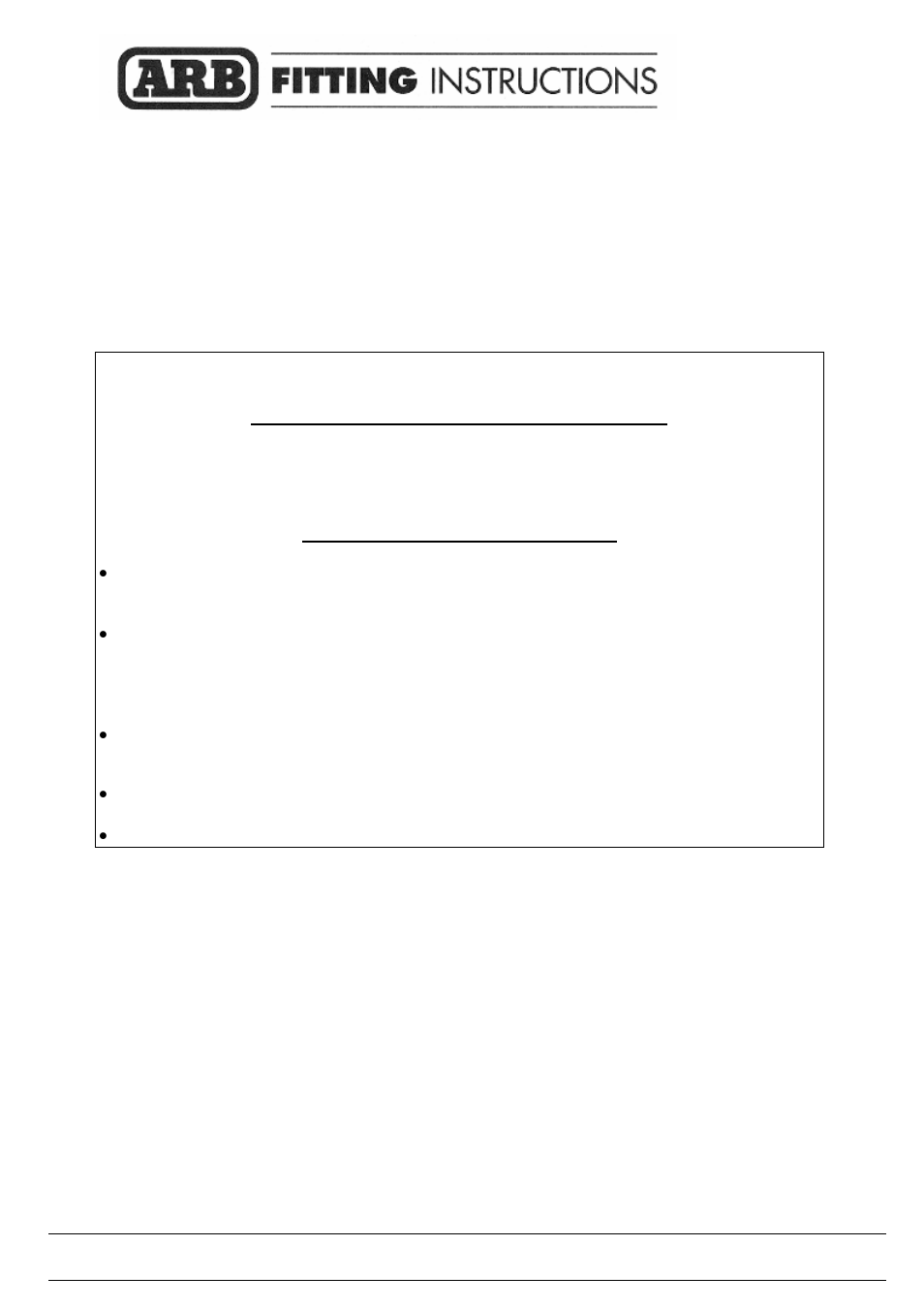 ARB 3413190 User Manual | 13 pages
