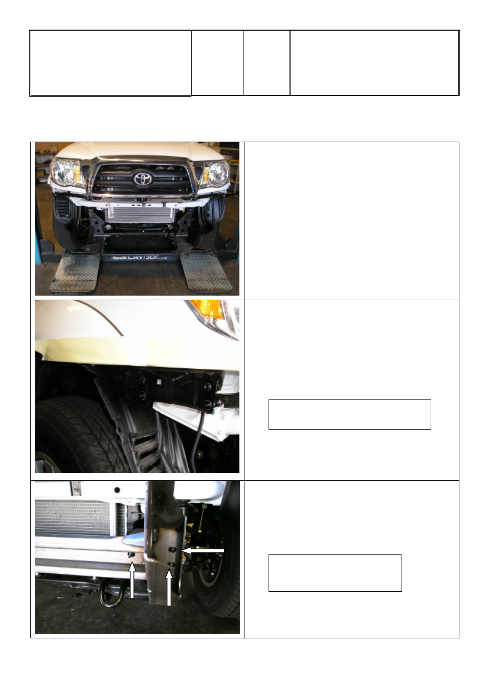 Photo is of rhs of vehicle | ARB 3423030 User Manual | Page 3 / 15