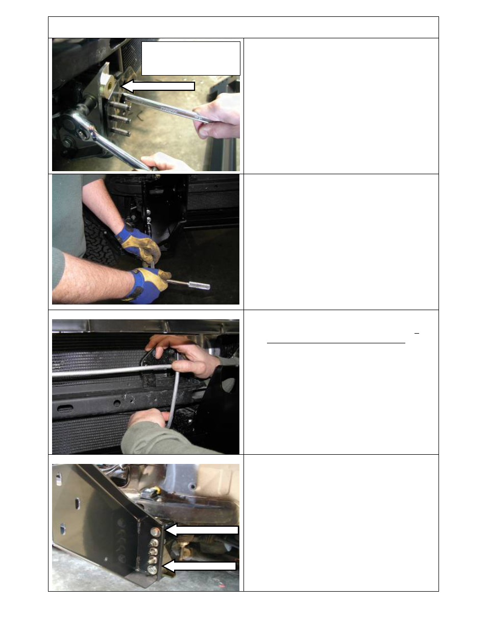 Fitting procedure | ARB 3520030 User Manual | Page 7 / 15