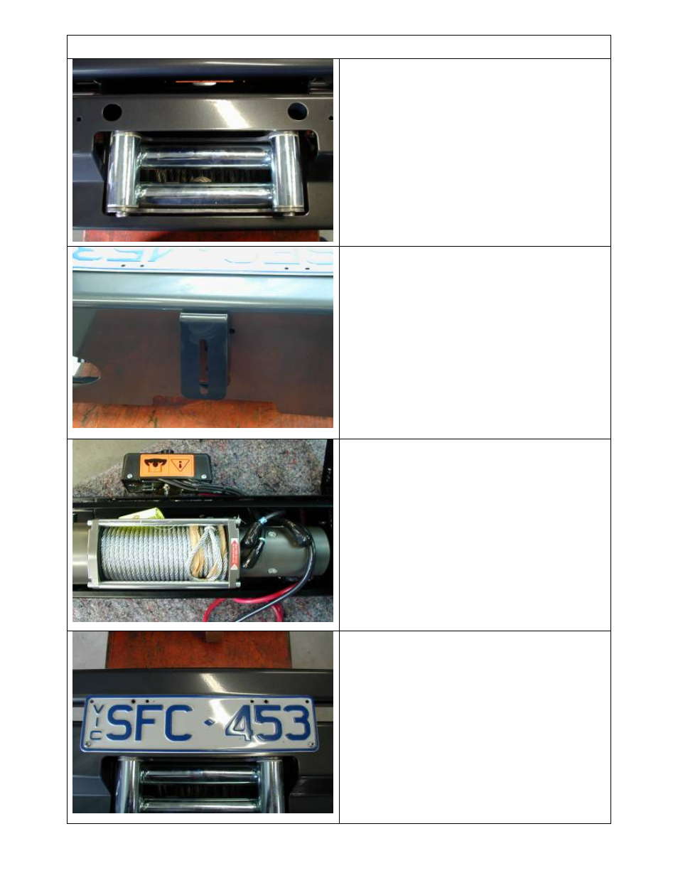 Fitting procedure | ARB 3520030 User Manual | Page 9 / 15