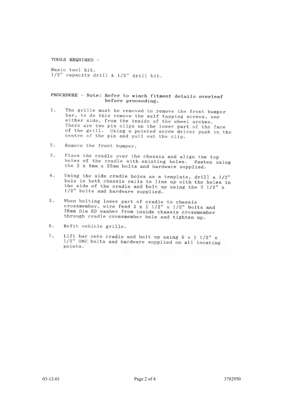 ARB 3426020 User Manual | Page 2 / 4