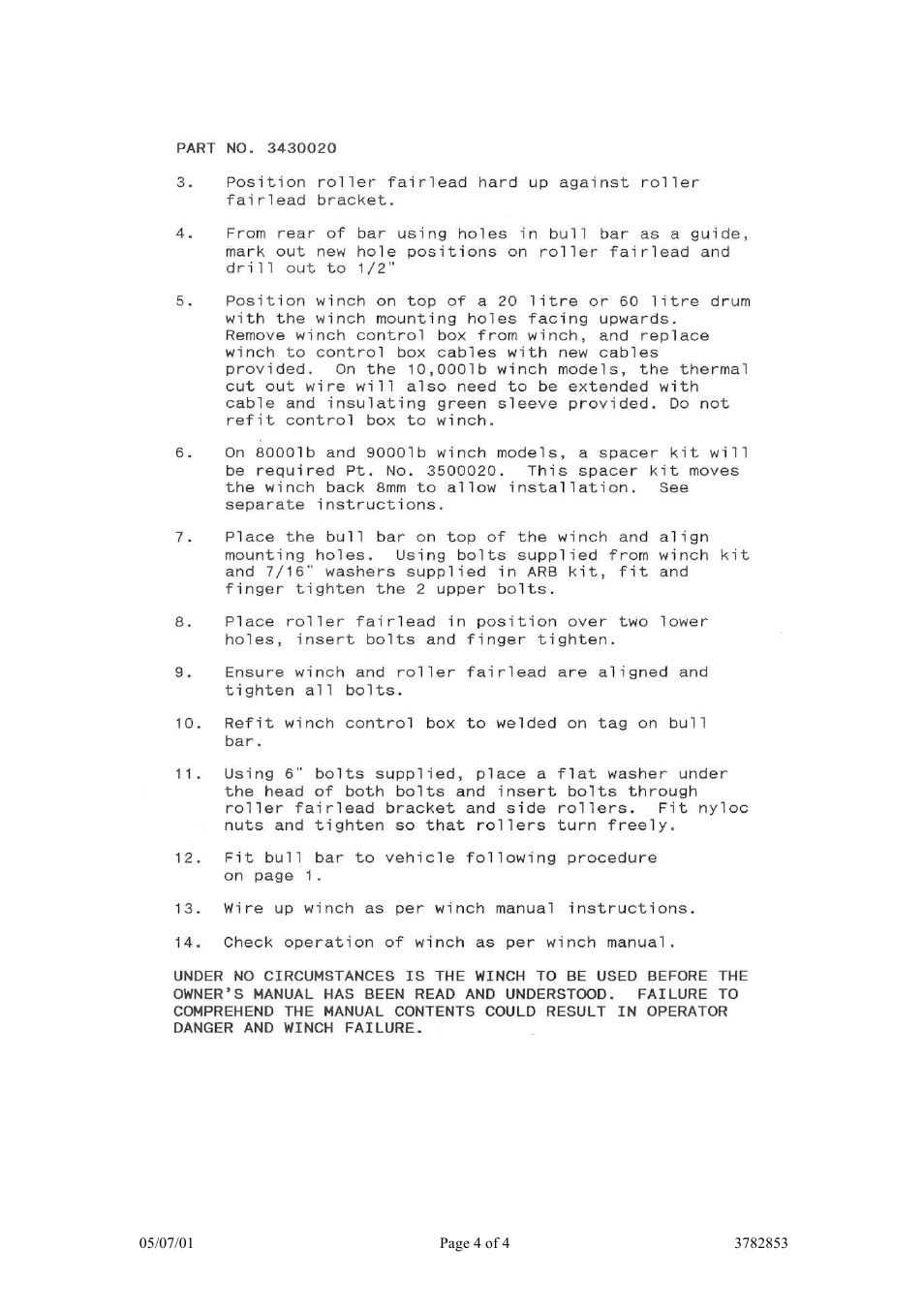 ARB 3430020 User Manual | Page 4 / 4