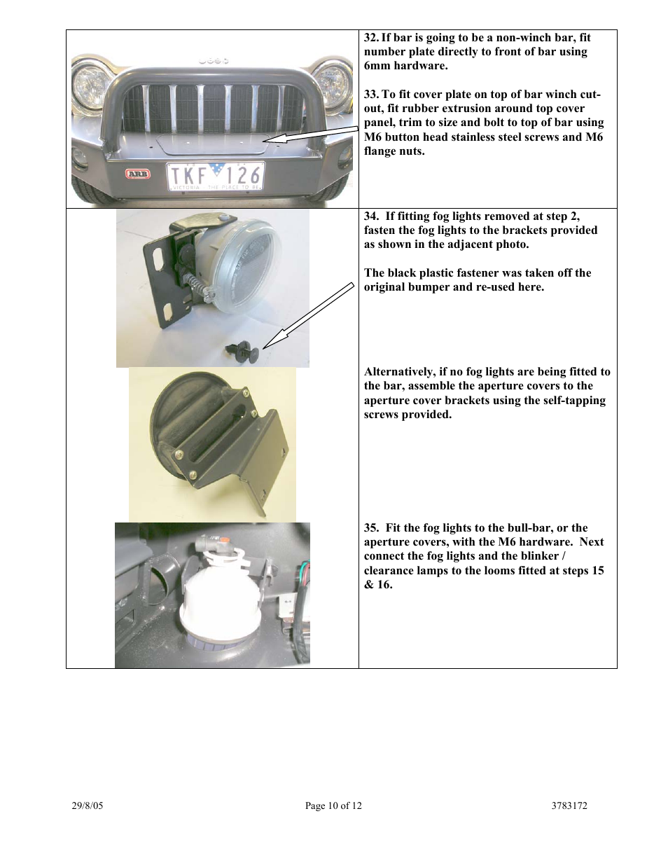 ARB 3450120 User Manual | Page 10 / 12