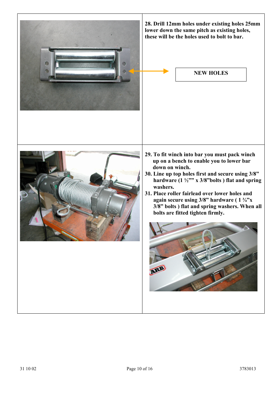 ARB 3450110 User Manual | Page 10 / 16