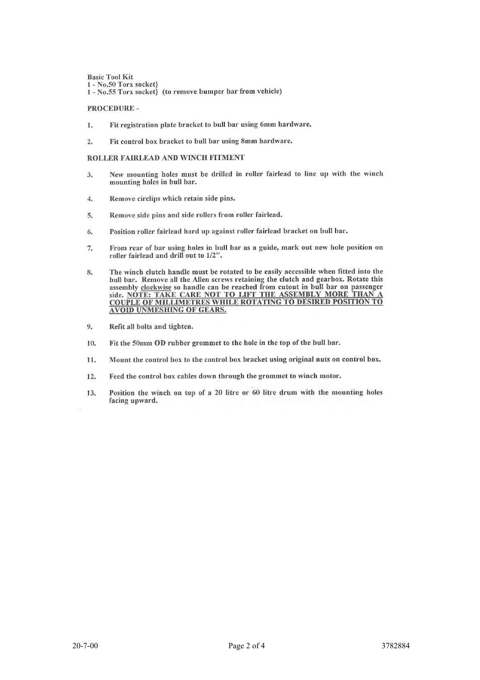 ARB 3450010 User Manual | Page 2 / 4