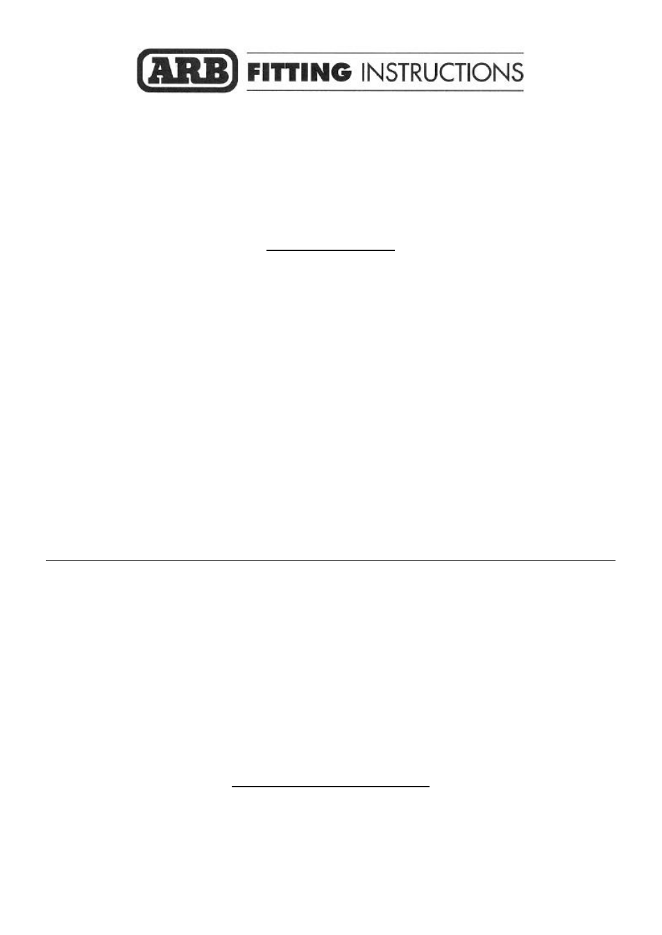 ARB 3450210 User Manual | 11 pages
