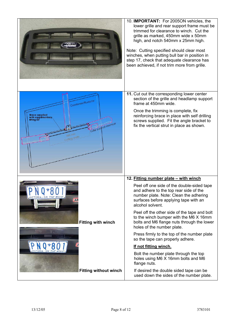 ARB 3436030 User Manual | Page 8 / 12