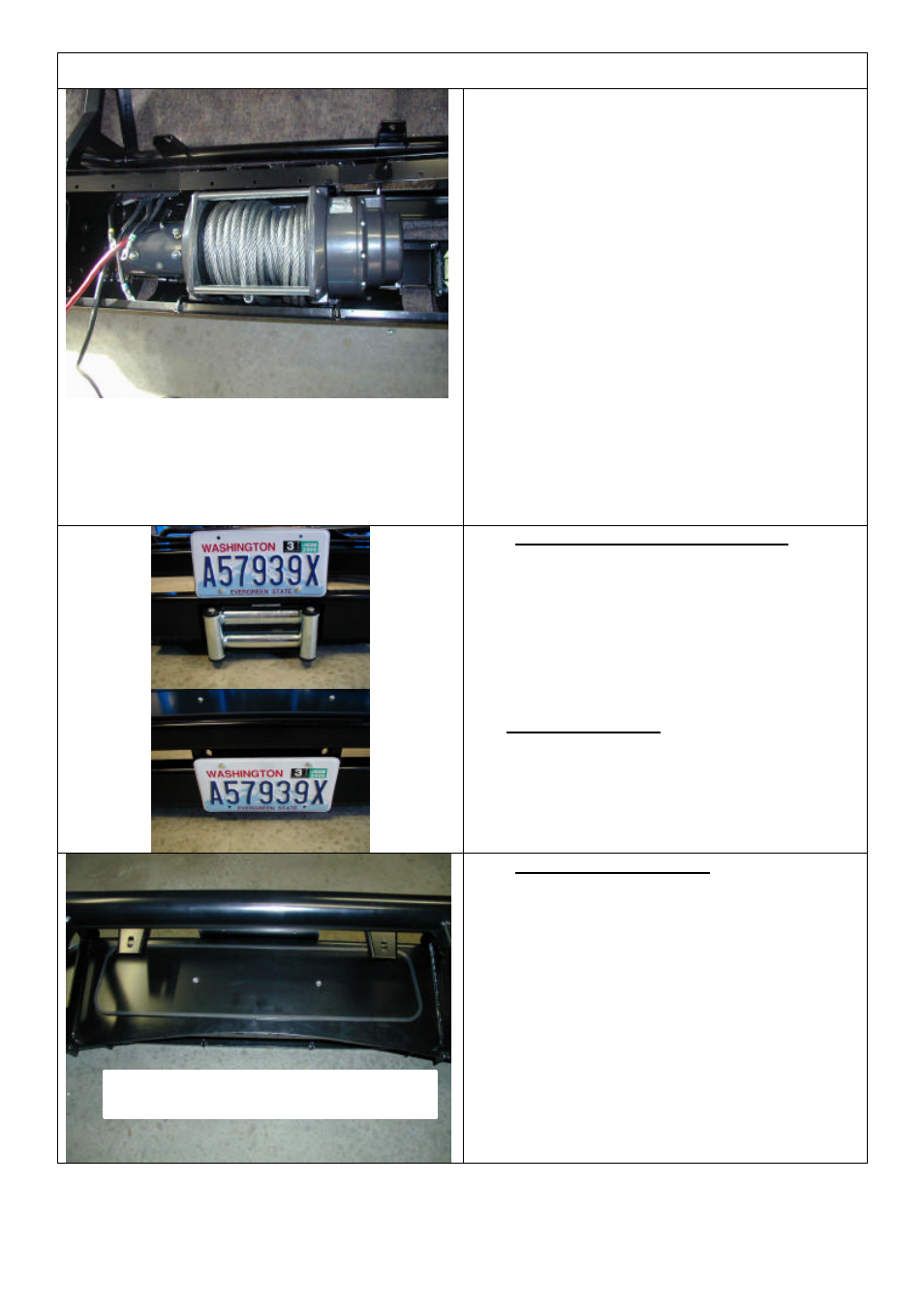 Fitting procedure winch | ARB 3452020 User Manual | Page 12 / 16