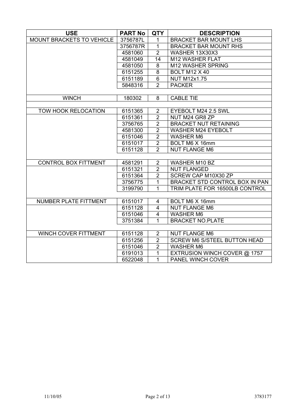ARB 3462020 User Manual | Page 44 / 55