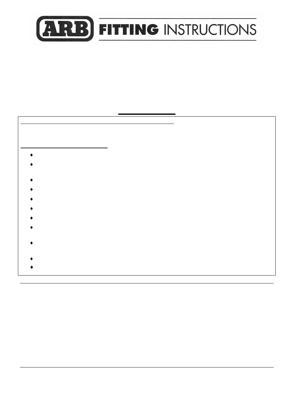 ARB 3438320 User Manual | 18 pages