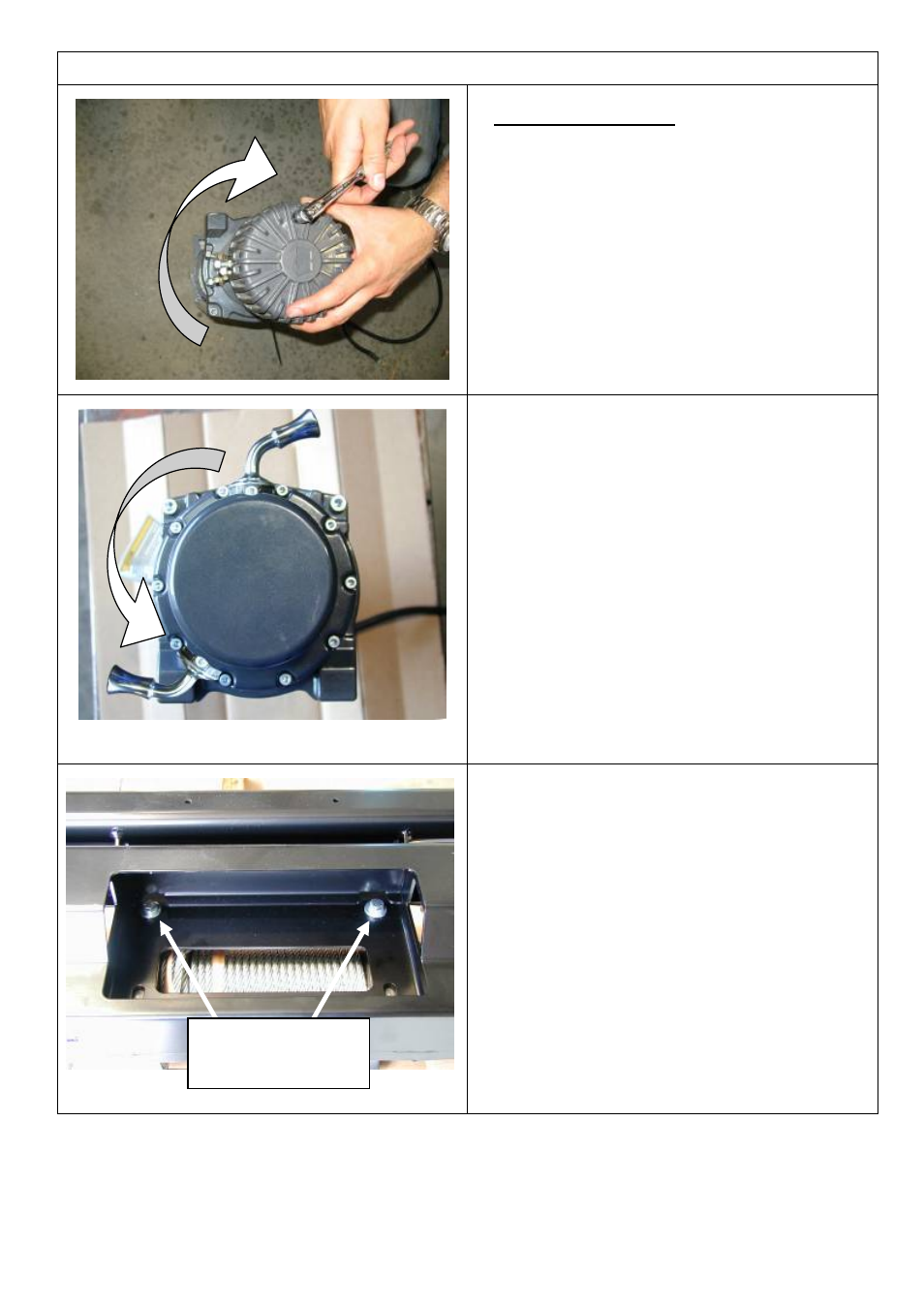 Winch fitment only | ARB 3438320 User Manual | Page 11 / 18