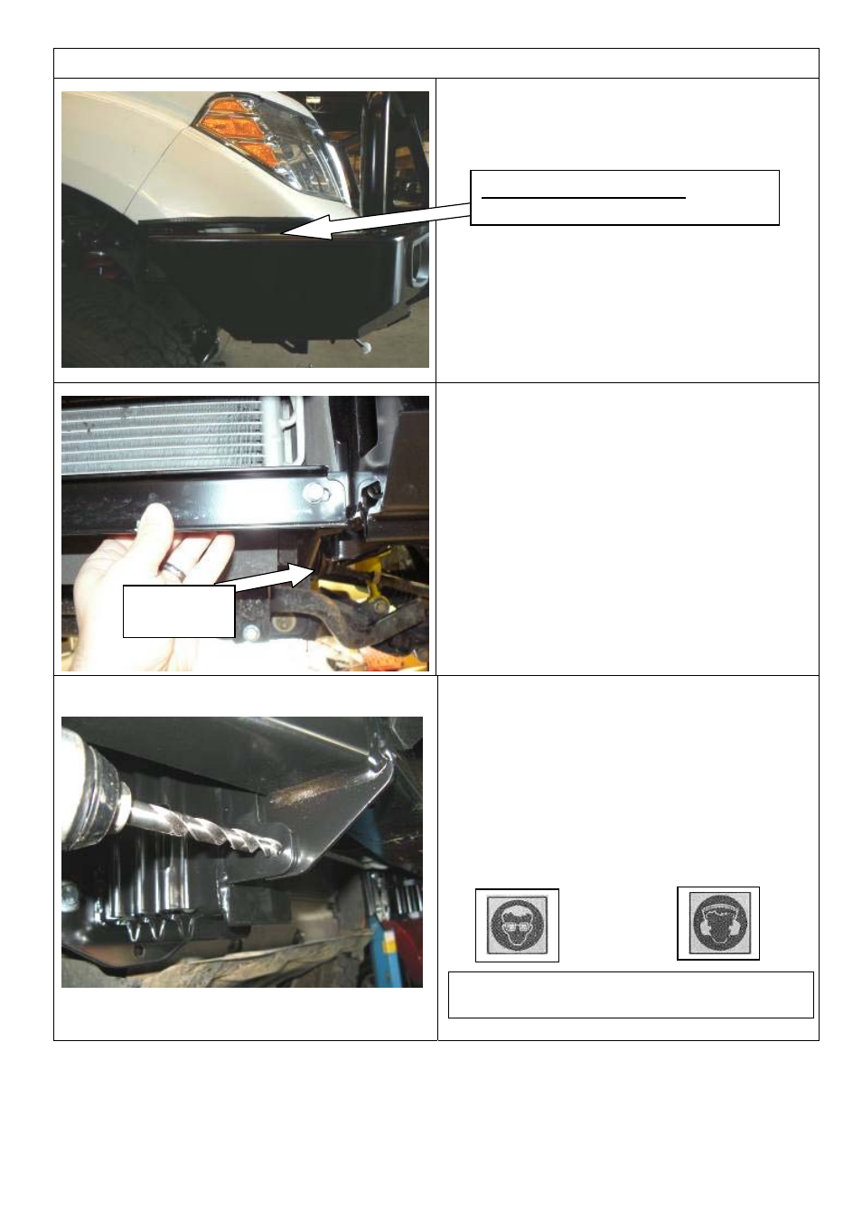 Bull bar fitment to vehicle | ARB 3438320 User Manual | Page 14 / 18