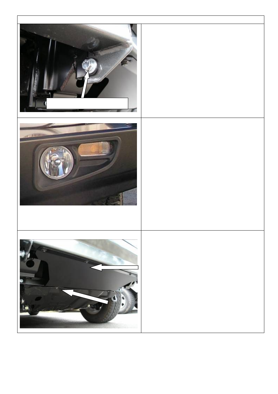Bull bar fitment to vehicle | ARB 3438320 User Manual | Page 15 / 18