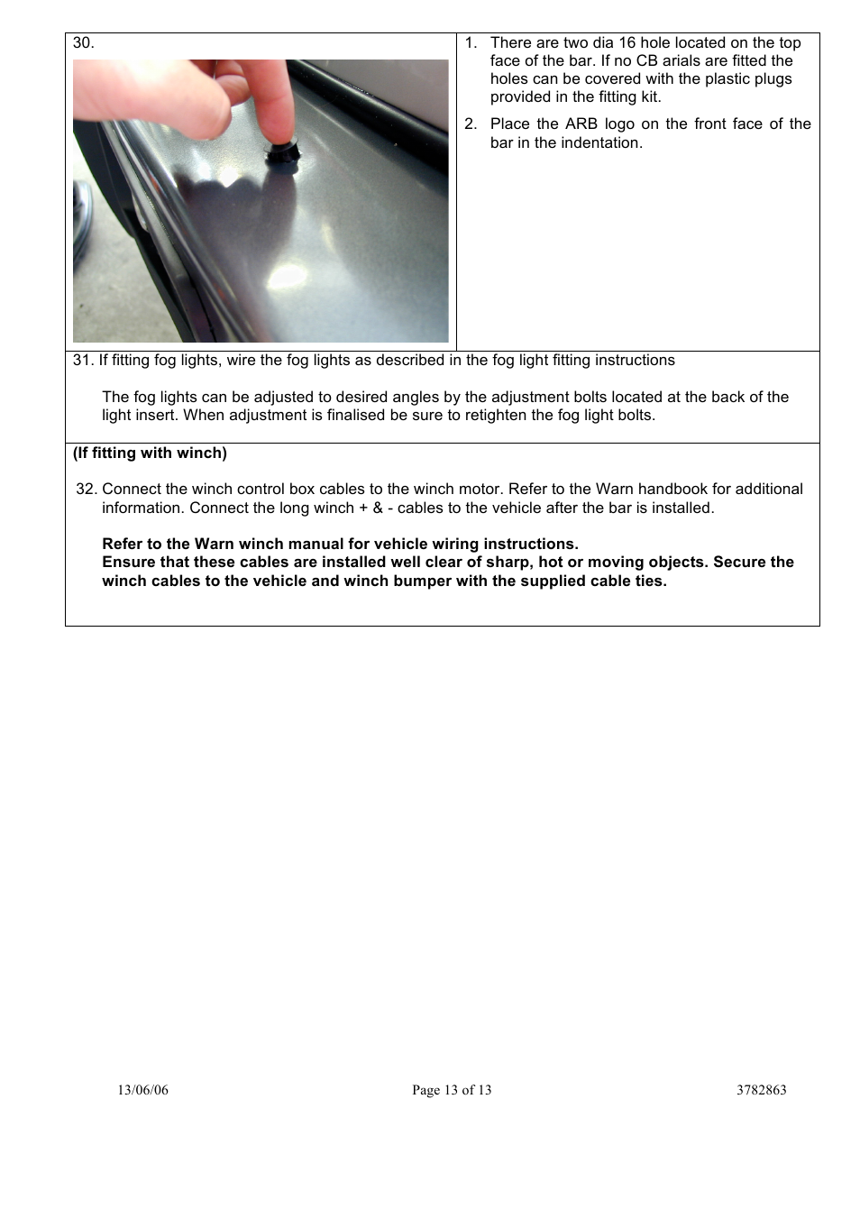 ARB 3934020 User Manual | Page 13 / 13