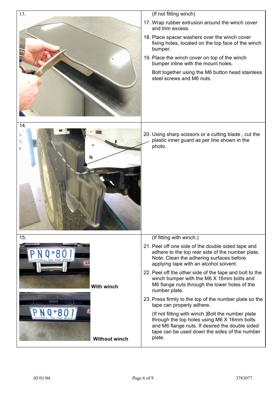ARB 3915020 User Manual | Page 6 / 9