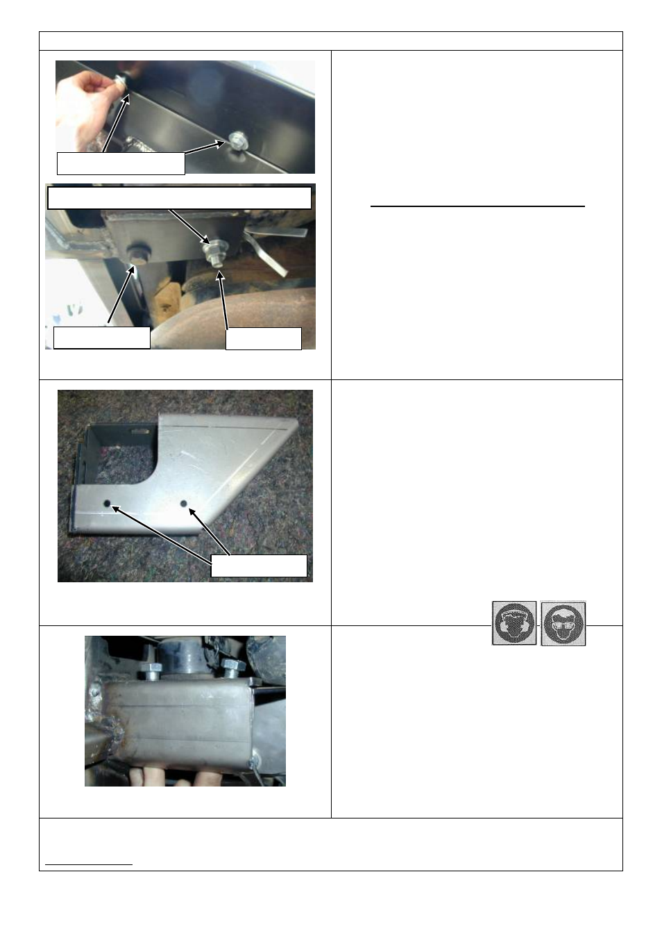 Fitting the rear bar to the vehicle | ARB 5650010 User Manual | Page 14 / 25