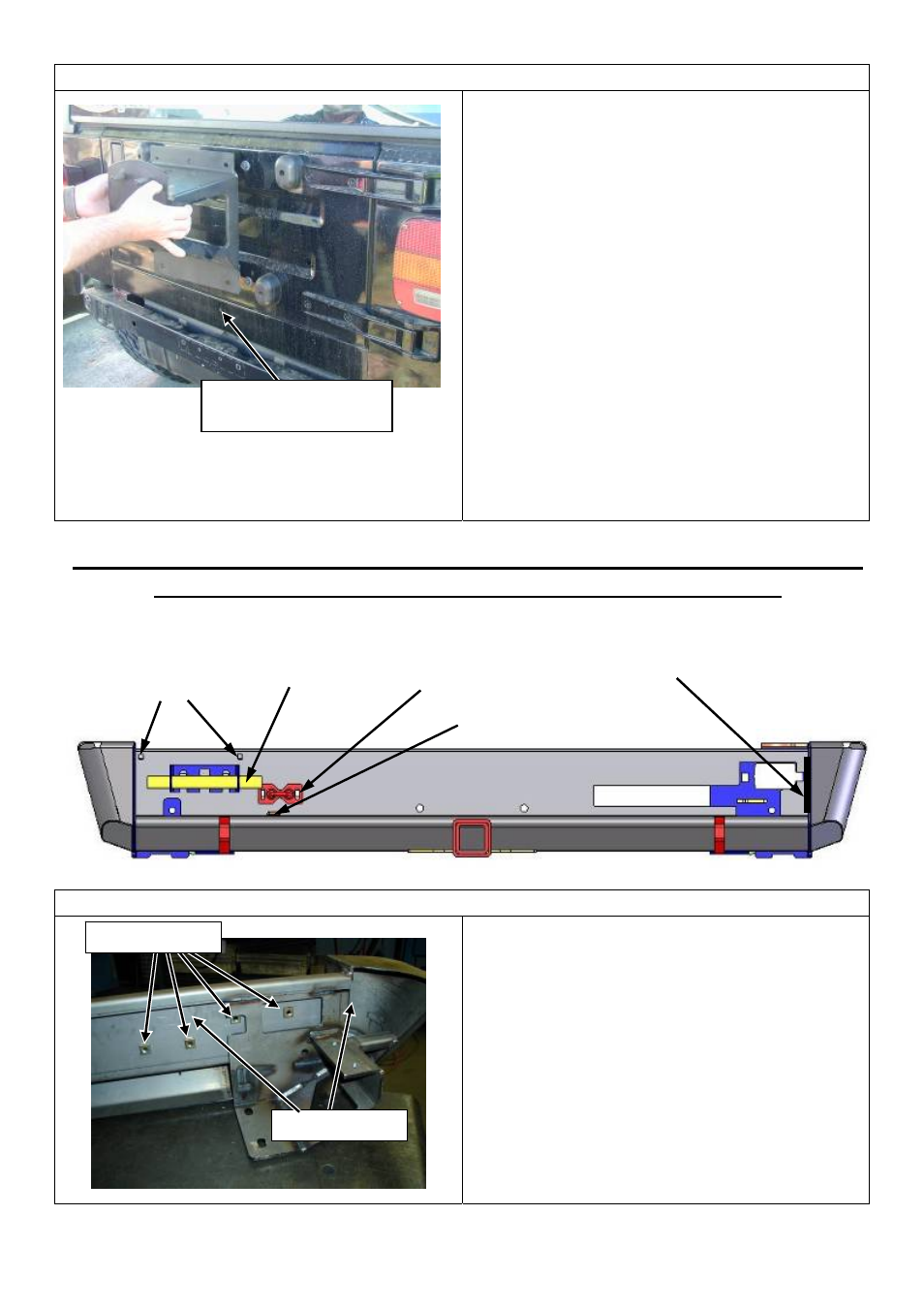 Preparation of the vehicle, Pre - assembly of rear bar | ARB 5650010 User Manual | Page 5 / 25
