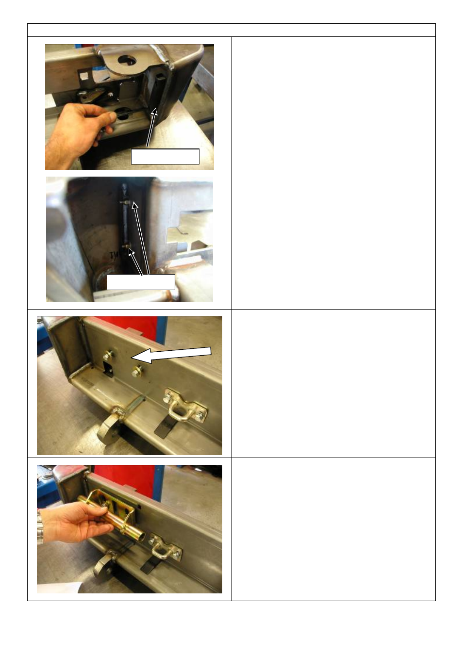 Pre - assembly of rear bar | ARB 5650010 User Manual | Page 7 / 25