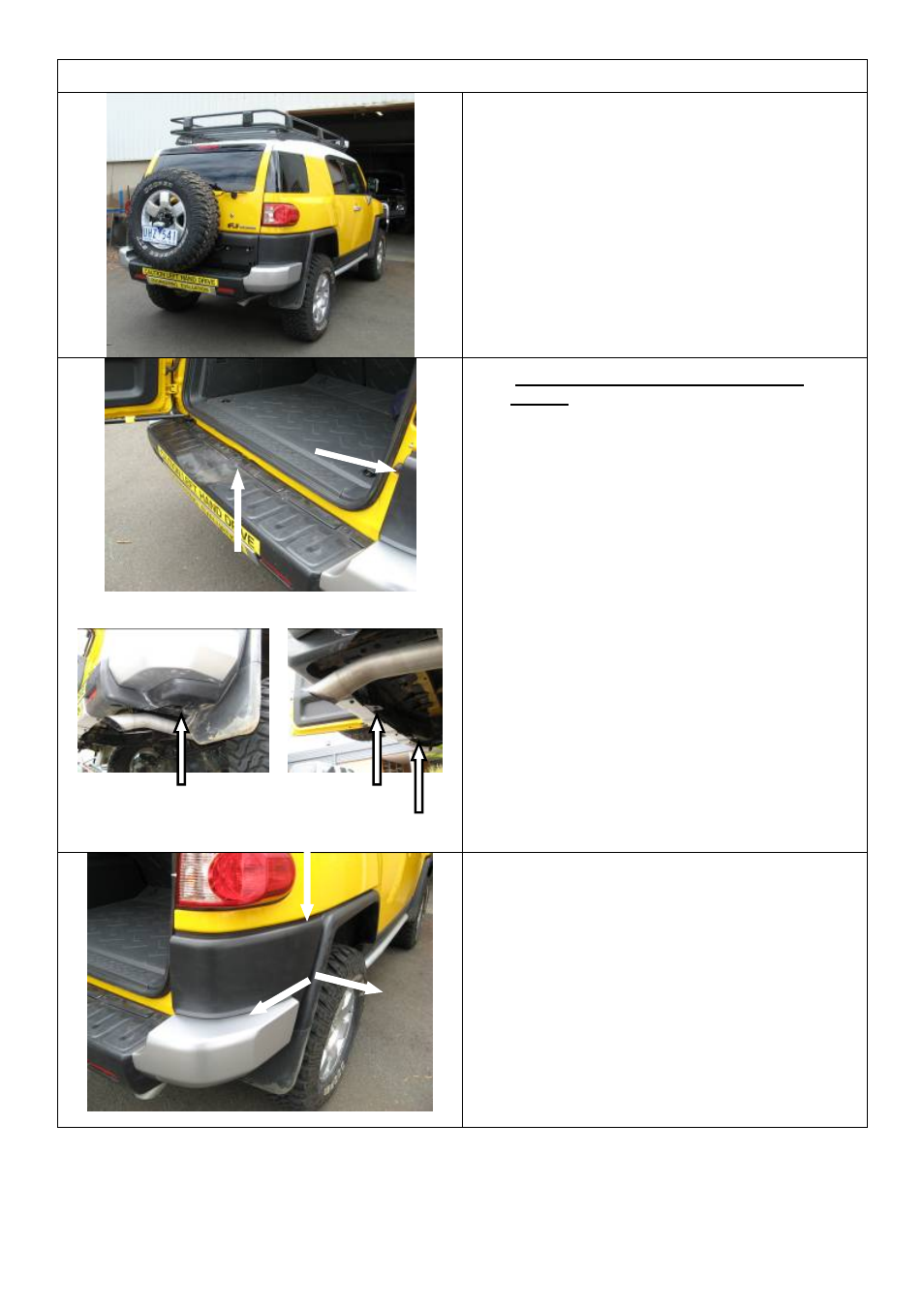 Fitting procedure | ARB 5620010 User Manual | Page 4 / 11