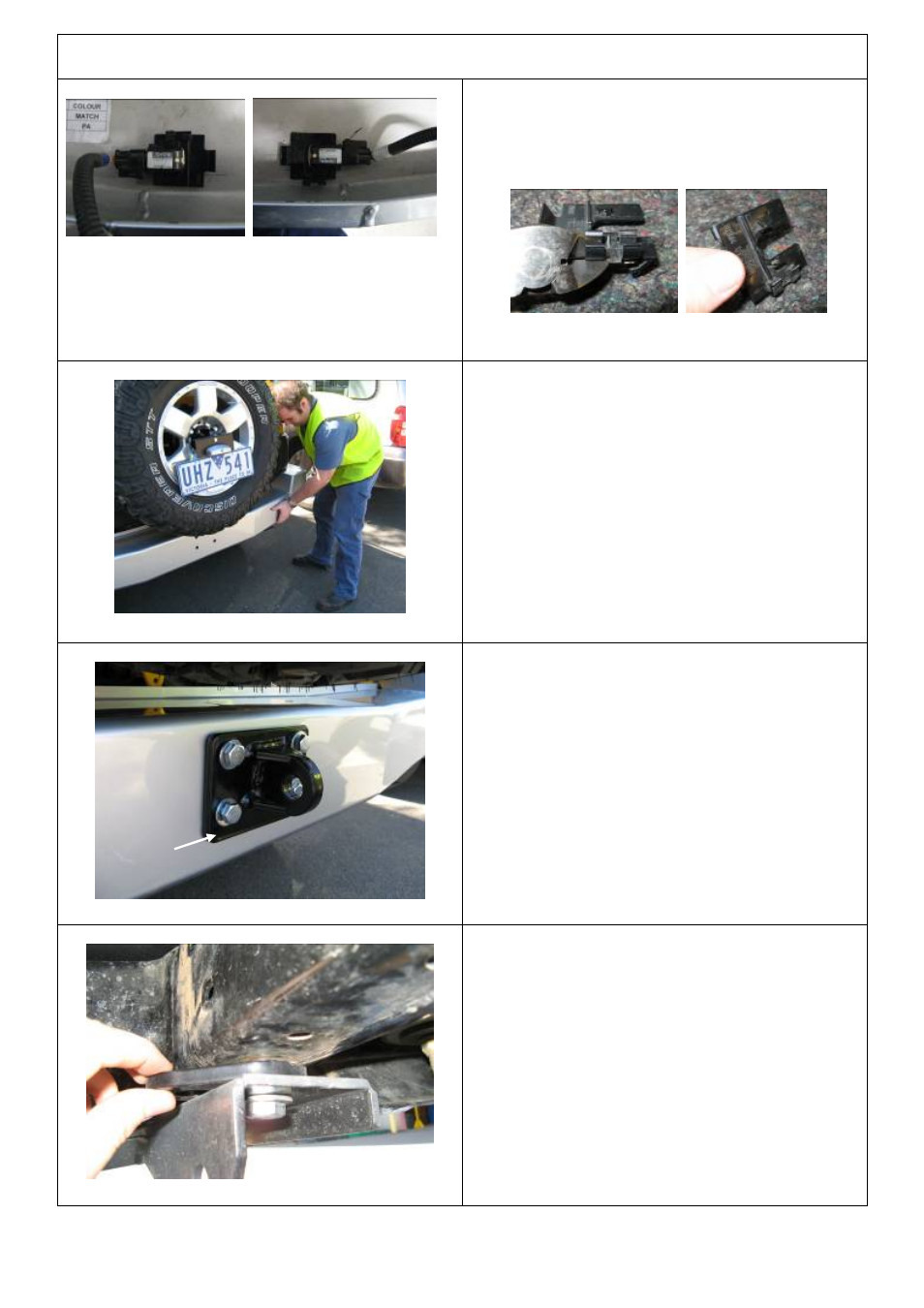 Fitting procedure | ARB 5620010 User Manual | Page 9 / 11