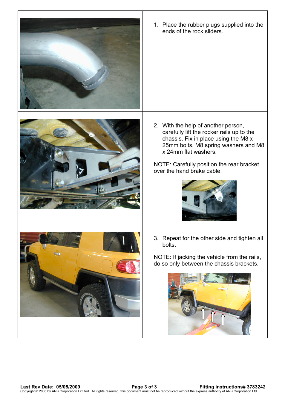 ARB 4420100 User Manual | Page 3 / 3